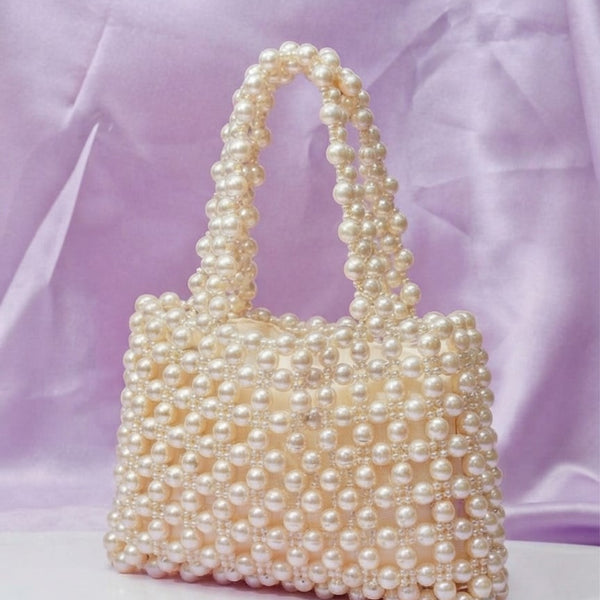 Bolso en perlas