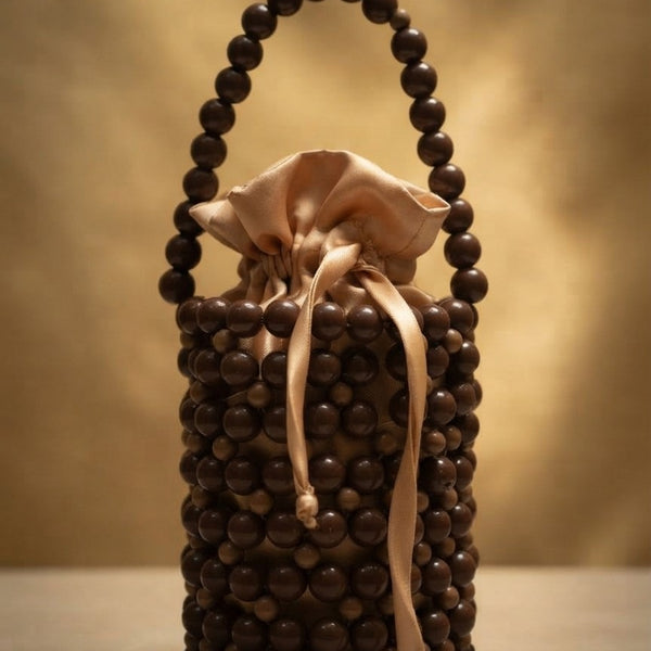 Bolso en perlas