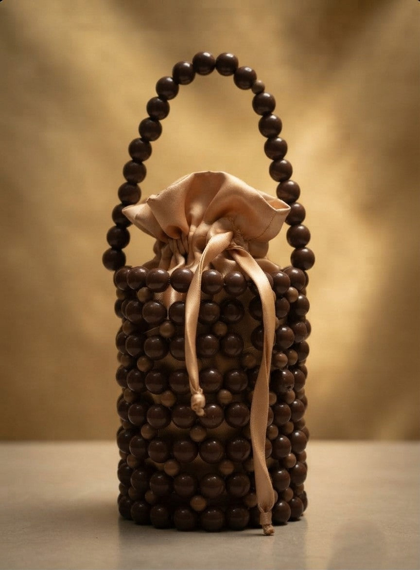 Bolso en perlas