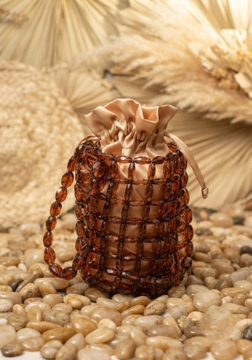 Bolso en perlas