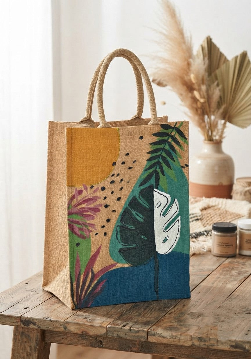 Bolso de Yute Natural