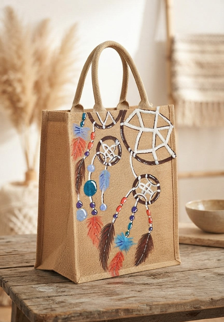 Bolso de Yute Natural