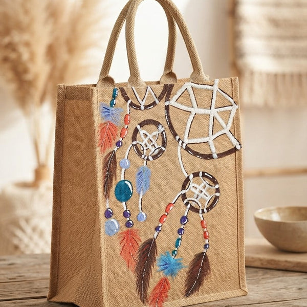 Bolso de Yute Natural